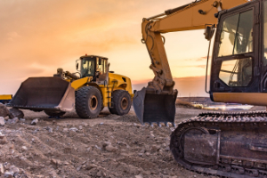 Bagger Radlader